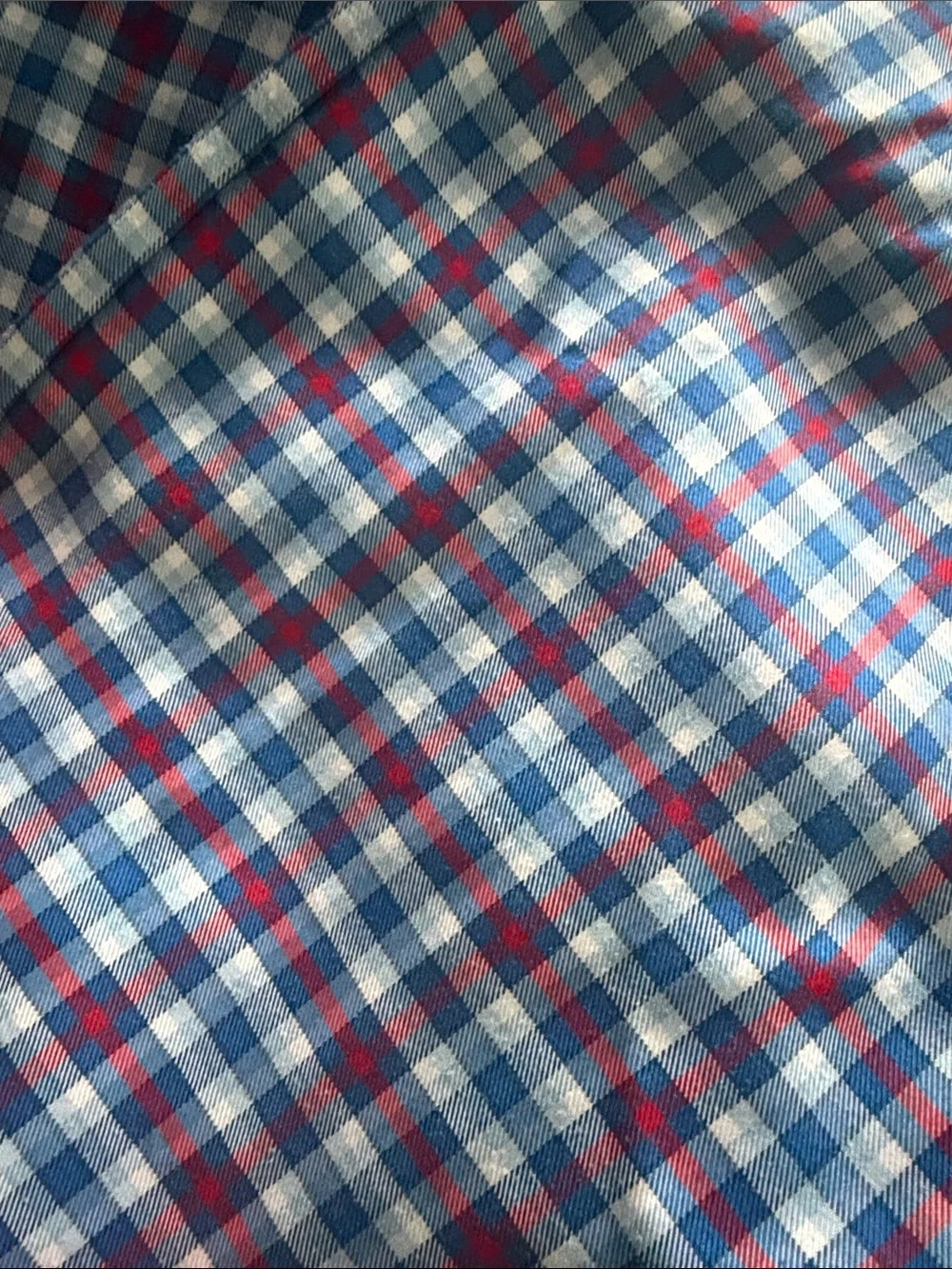 Vineyard Vines Kids Plaid Pajama Bottoms in Blue, Red, White size medium